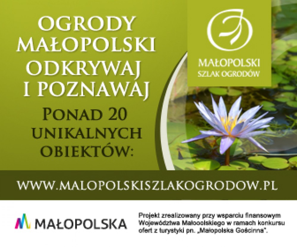 O Małopolskim Szlaku Ogrodów w gazetach