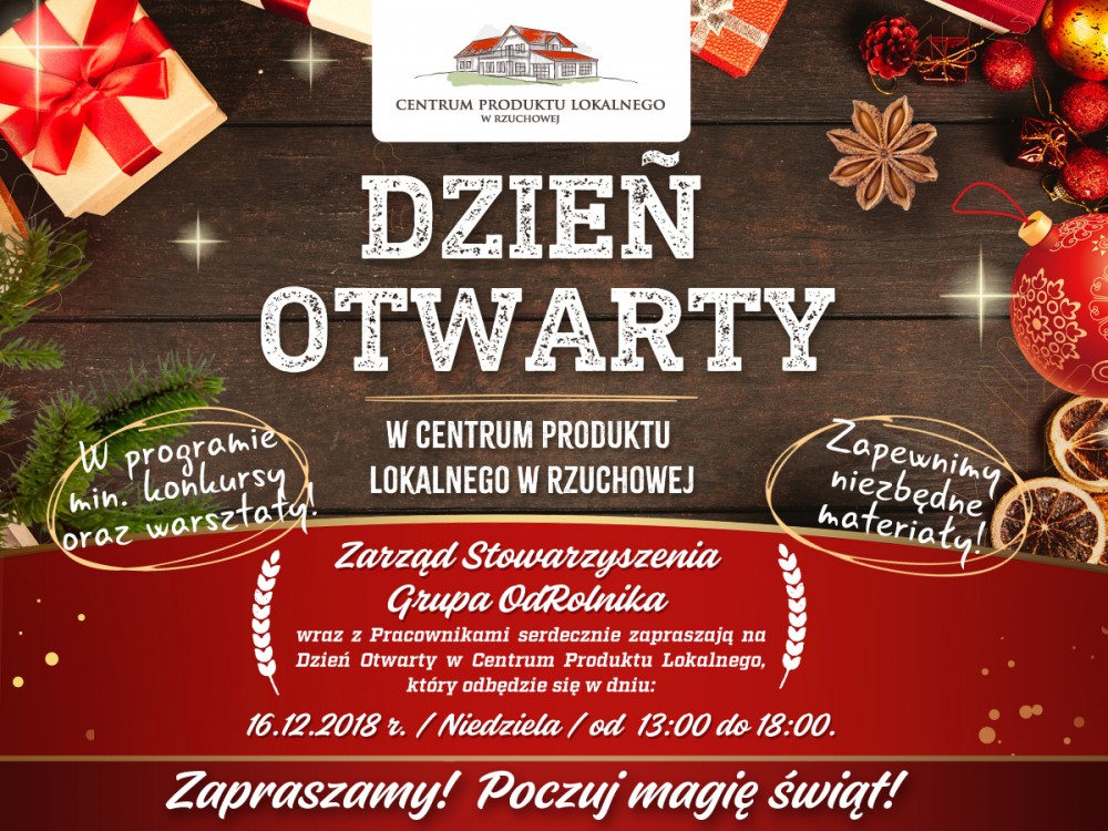 DZIEŃ OTWARTY w Centrum Produktu Lokalnego