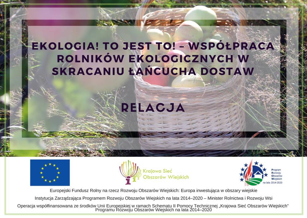 Minitargi w Warszawie w siedzibie Banku Ochrony Środowiska w ramach operacji Ekologia! To jest to! - współpraca rolników ekologicznych w skracaniu łańcucha dostaw