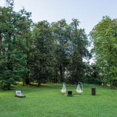 Małopolski Szlak Ogrodów -  Zespół dworsko-parkowy w Zgłobicach