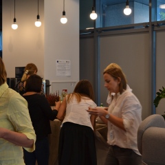 Kontynuacja spotkań w ramach Minitargów w biurowcach Warszawy - SANTANDER Bank