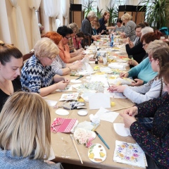 Rozpoczęły się WARSZTATY Z DECOUPAGE