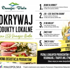 Dni Wikliny Isep 2018 i Promocja tradycji i dziedzictwa kulinarnego obszaru Lokalnej Grupy Działania Dunajec-Biała