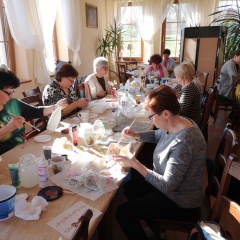 Rozpoczęły się WARSZTATY Z DECOUPAGE