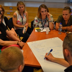 W siedzibie Polskich Linii Lotniczych LOT S.A. w Warszawie odbyły się drugie Minitargi w ramach operacji pt. Ekologia! To jest to! - współpraca rolników ekologicznych w skracaniu łańcucha dostaw