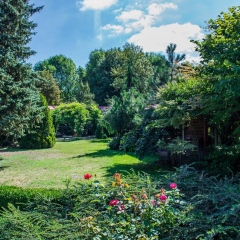 Małopolski Szlak Ogrodów - Ogród przy hotelu Cristal Park w Tarnowie-Mościcach