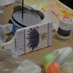 Rozpoczęły się WARSZTATY Z DECOUPAGE