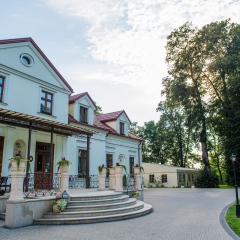 Małopolski Szlak Ogrodów -  Zespół dworsko-parkowy w Zgłobicach