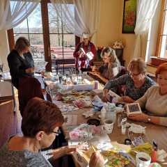 Rozpoczęły się WARSZTATY Z DECOUPAGE