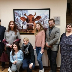 Przedstawiciele mediów z Ukrainy z wizytą w ramach Study Press w gm. Pleśna 