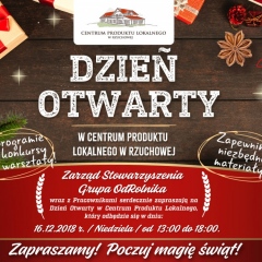 DZIEŃ OTWARTY w Centrum Produktu Lokalnego