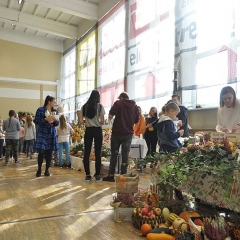 Kiermasz Zdrowej Żywności w Zespole Szkolno - Przedszkolnym w Rzuchowej