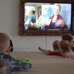 Wizyta przedszkolaków ze Szczepanowic w Centrum Produktu Lokalnego