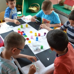 Warsztaty rękodzielnicze dla szkół i przedszkoli - Warsztaty ze sztuki ludowej malarstwo