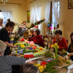Ruszyły WARSZTATY Z WYKONANIA PALMY WIELKANOCNEJ ORAZ PISANEK