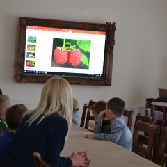 Wizyta przedszkolaków ze Szczepanowic w Centrum Produktu Lokalnego
