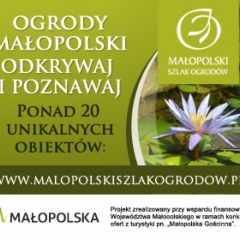 O Małopolskim Szlaku Ogrodów w gazetach